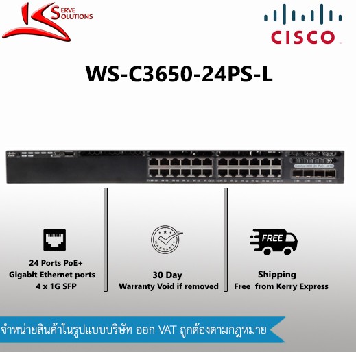 WS-C3650-24PS-L